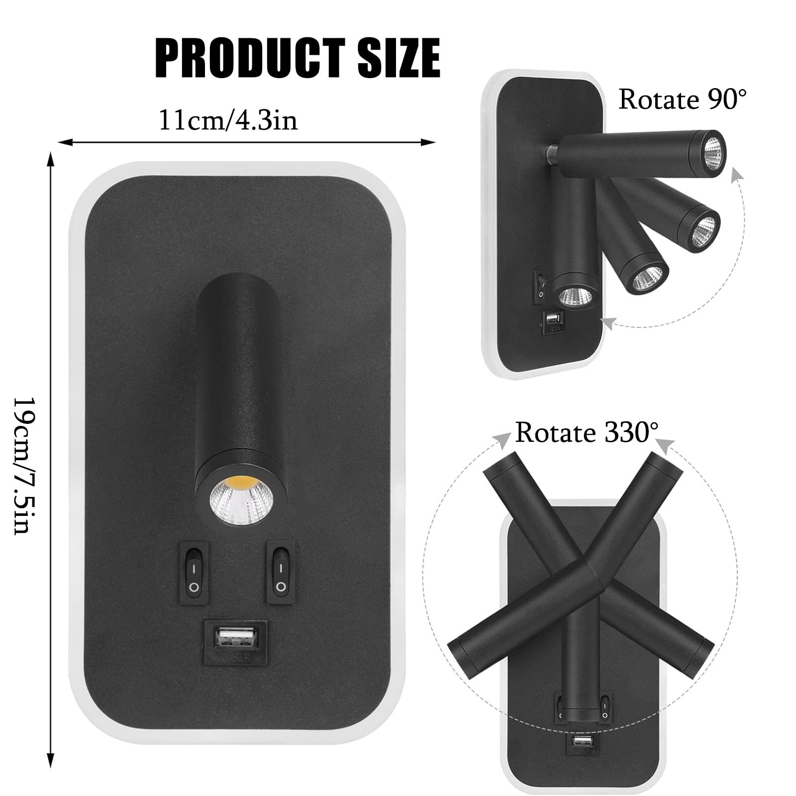 Maytoni Evolution LED hanglamp, wit/wit, draaibaar