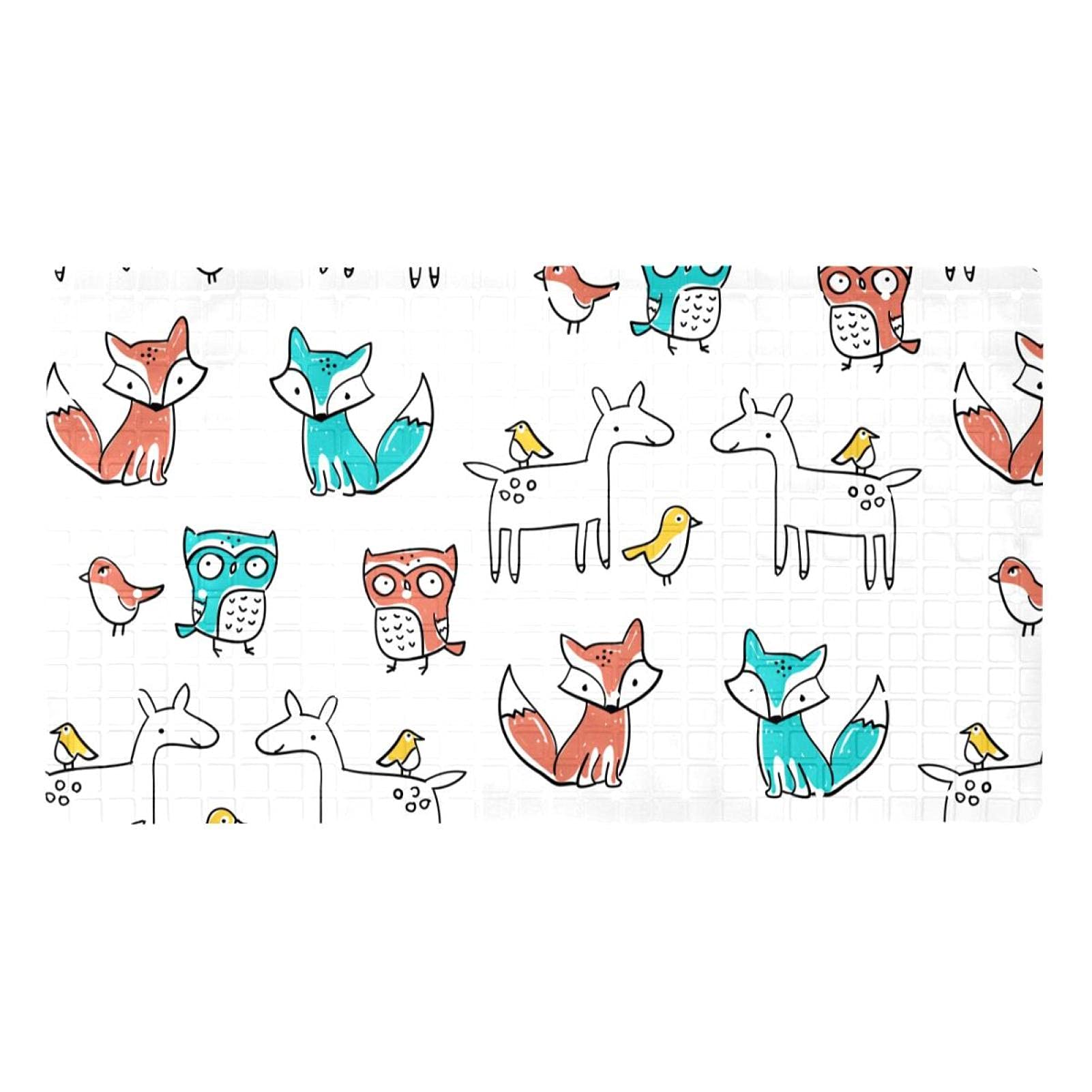 Tapis de bain antidérapant évite les glissades grâce aux ventouses en PVC 40x70