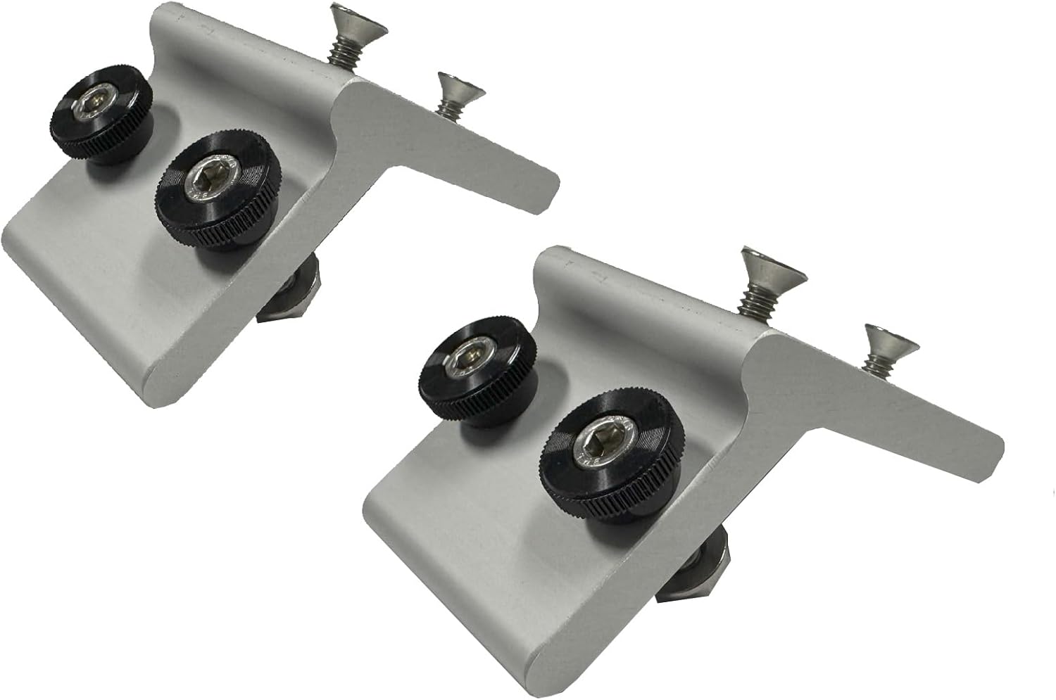 Bert's Custom Tackle Smoker Craft 60 Degree Track Bracket Set of 2, IGTS