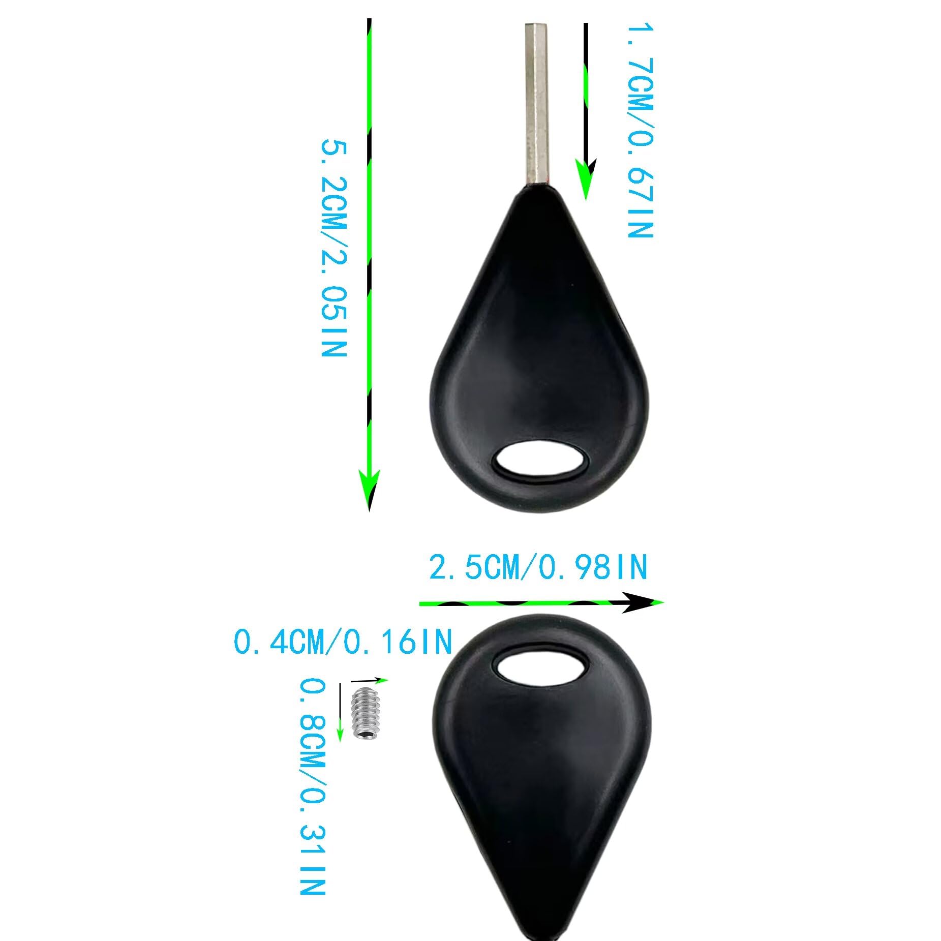 6pcs Llave Y Tornillos Para Quillas De Surf, Longboard, Kayak Y Paddle Surf | Repuesto Accesorios