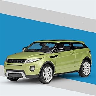 Car Diecast Model Alloy Car Model Diecast Metal Toy Vehicles Car Model Simulation Collection Kids Gift 1/24 for Land Rover for Range Rover for Evoque (Color : Green)