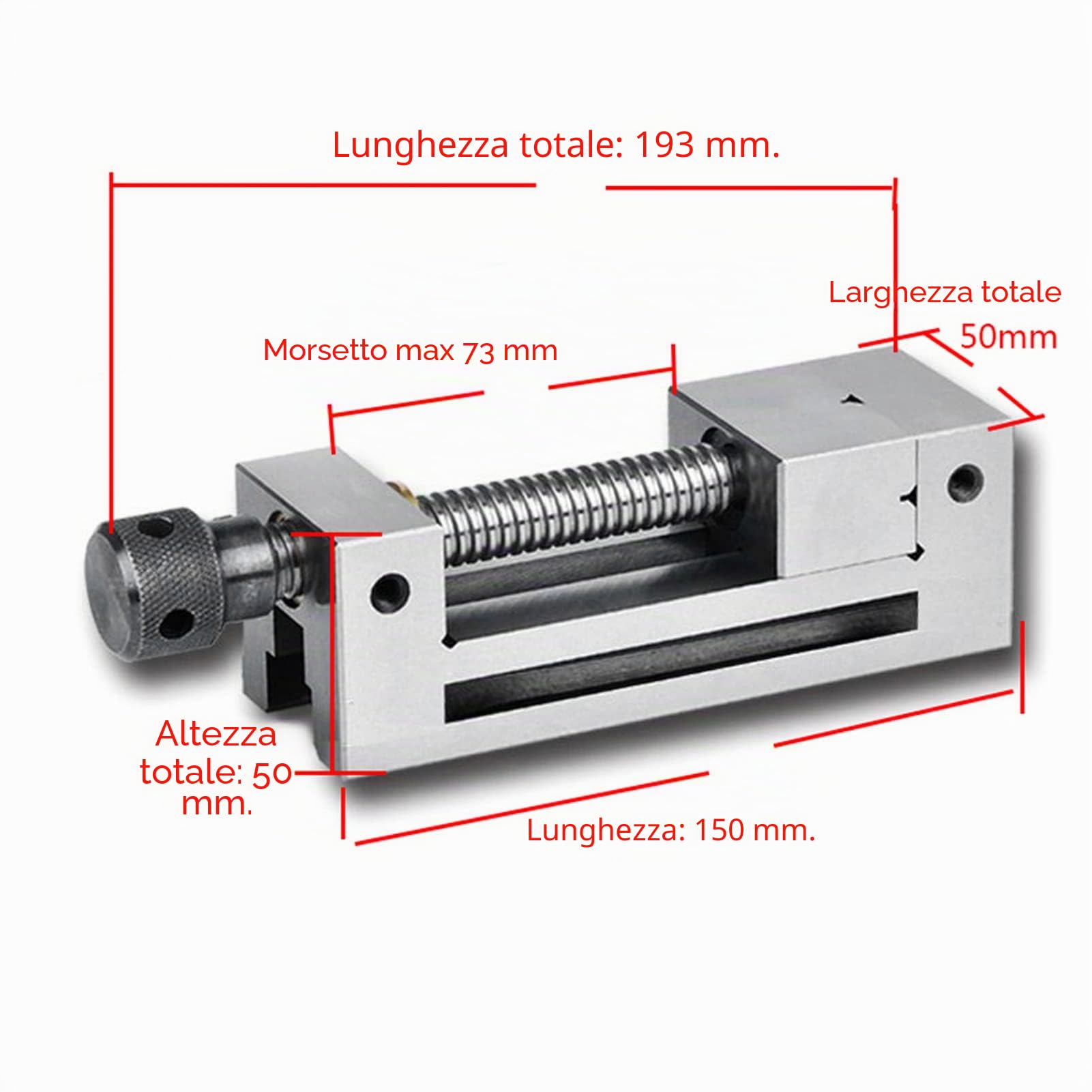 QGG50 morsetto di bloccaggio della smerigliatrice della morsa della macchina di alta precisione morsetto di riparazione della tenuta di lavoro CNC