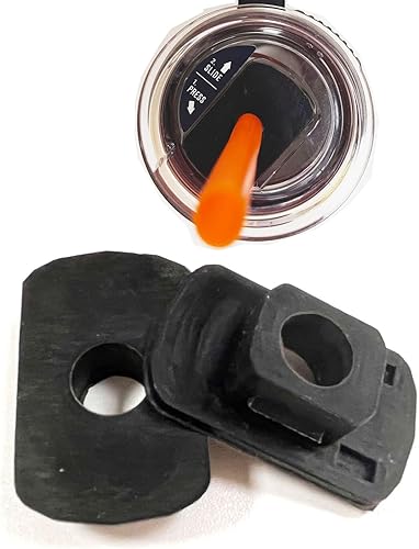 2 piezas de accesorios para tapa de popote para vaso Yeti, tapa Stronghold agujero para popote para taza de viaje Yeti Rambler de 20 onzas, 30