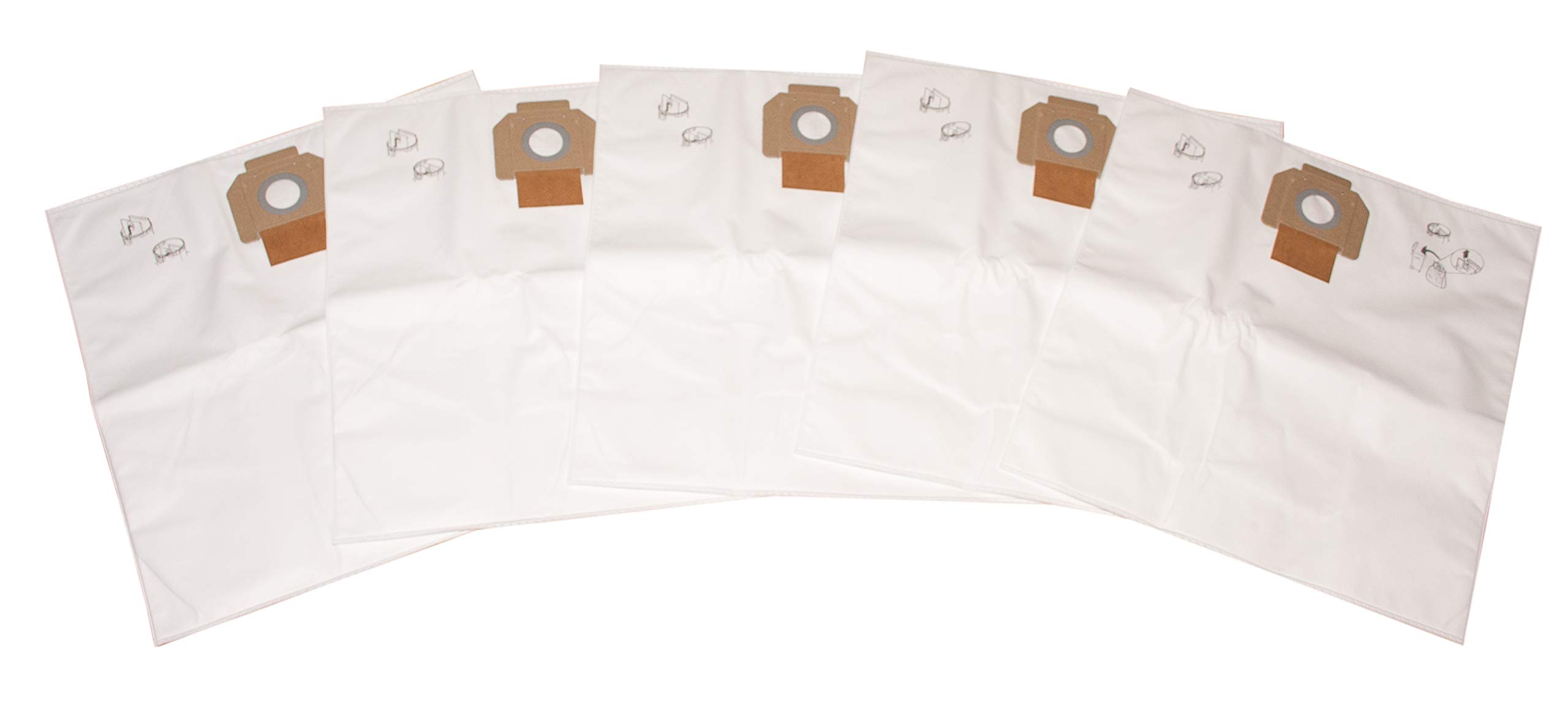 Nilfisk 302004004 WAP Vlies Filtersack Staubsaugerbeutel für ALTO, Attix, IVB