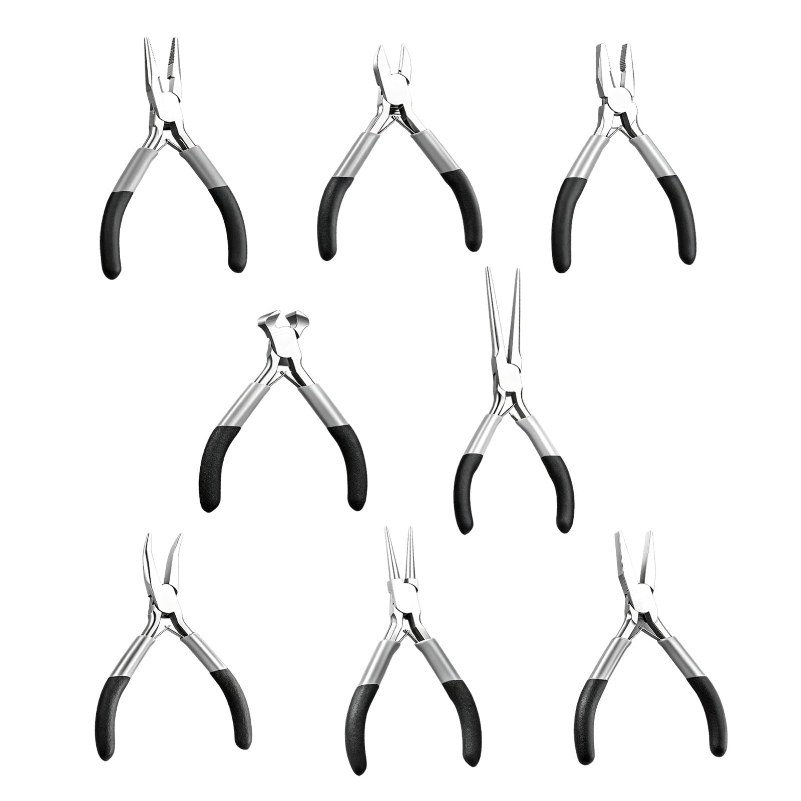 Professional Miniature Wire Stripper and Cutter for Electricians Featuring Sturdy Steel Construction Electric Tool Pliers Small Portable Wire Cutter