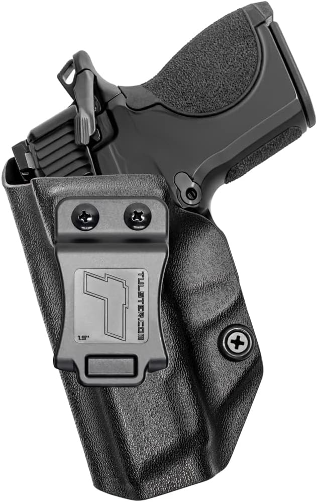 Tulster IWB Profile Kydex Holster in Left Hand fits: Smith & Wesson CSX | Inside The Waistband Appendix Concealed Carry