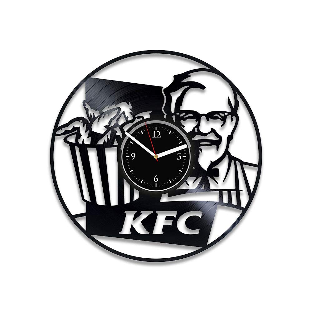 Amazon.com: Clock KFC Home Decor Fast Food Wall Clock Vintage