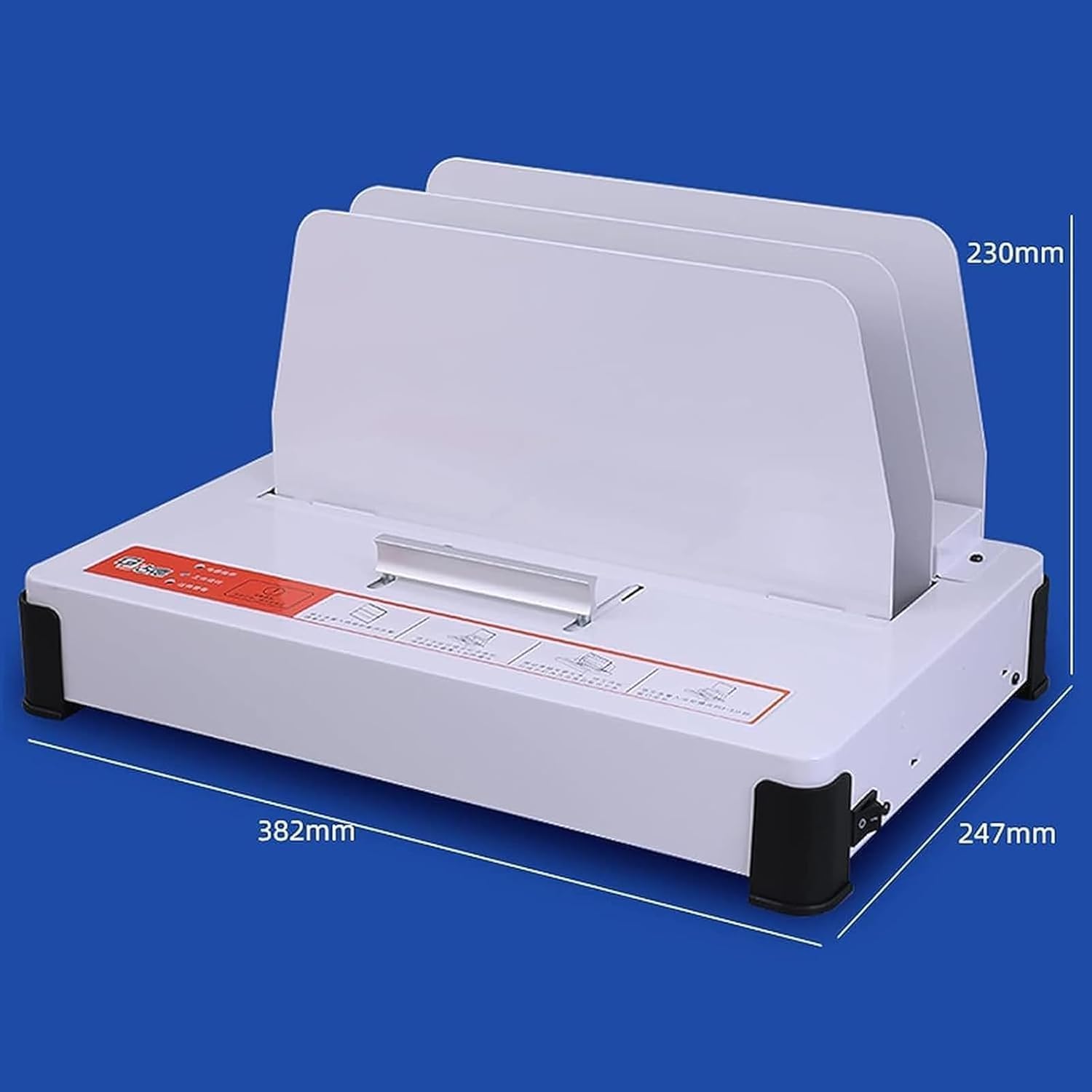 Rilegatrice A Caldo, Rilegatrice Termica A4, Rilegatura Simultanea di 500 Fogli di Carta da 70 G, per A3 (Lato Corto)/A4/A5, Ufficio/appalti/contratti/rapporti di Polizze Assicurative