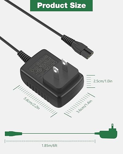 Miniatura 7 de Cargador para aspiradora Bissell para pelo de mascotas 2390 2390A 23903 2284 2284W, compatible con Bissell 14.4V iones iones de litio inalámbrica