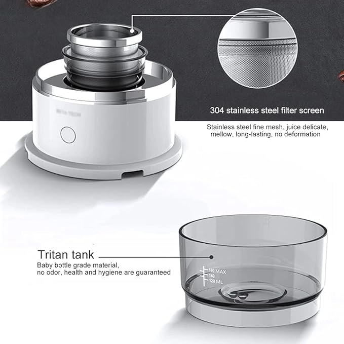 Cafetera Portátil Automática 160ml para Viajes y Oficina miniatura 6