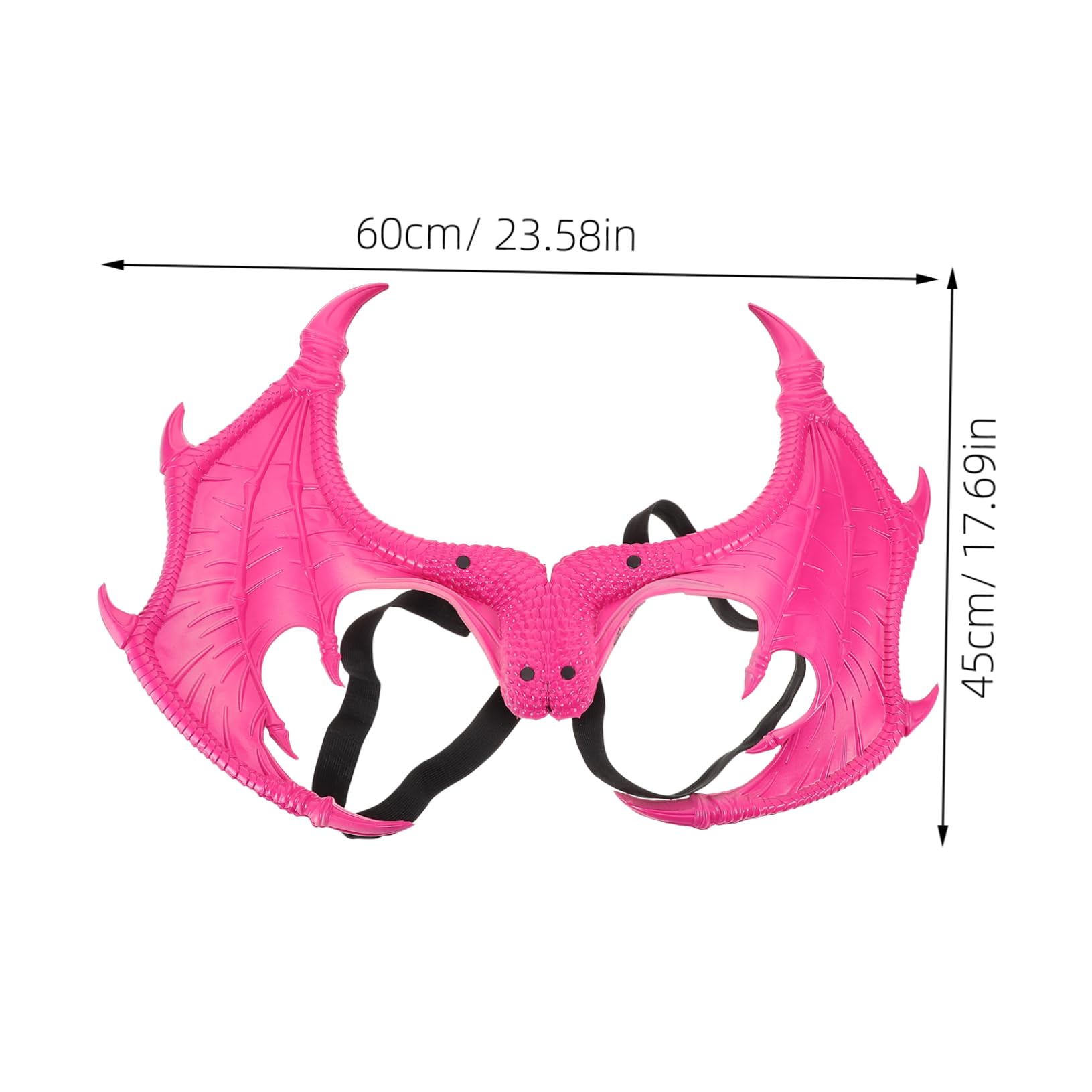 Garneck 3 Pezzi Costume per e Maschera Leggeri e Traspiranti per Halloween Feste Gruppo e Cosplay Facile Indossare e