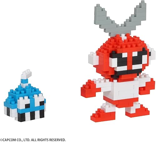 Miniatura 2 de Nanoblock - Mega Man - Kit de construcción de la serie Cut Man, colección de personajes