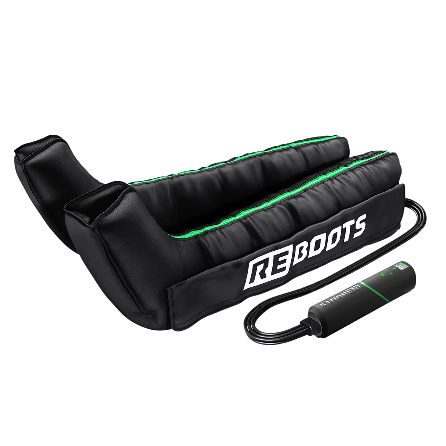 Go Lite Boots – Beinmassagegerät | 180 mmHg | 4 überlappende Kammern | für Zuhause & Unterwegs | Erholung der Muskulatur | XL