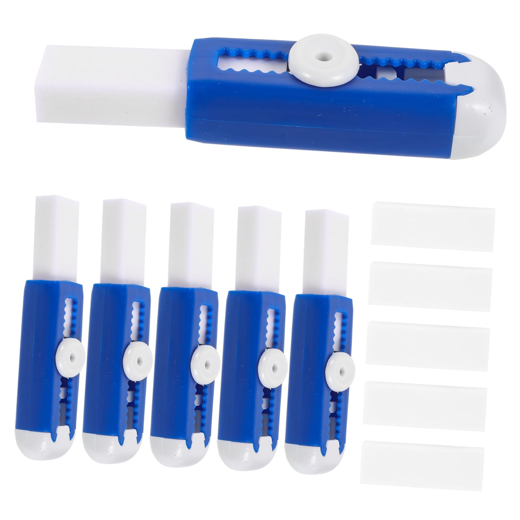 VILLCASE 5 Sets Eraser Students Stationery Gum Super Clean Abs Pupils