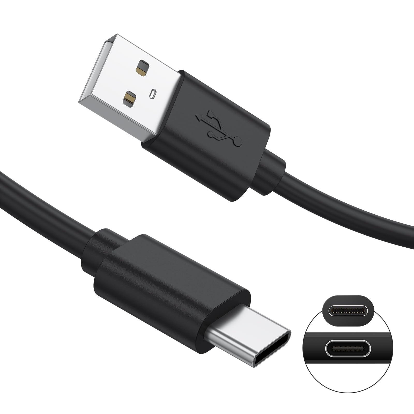Tobfit Kabel do ładowania do Sony PS5 Controller PlayStation 5, Xbox Series X/S, Switch Pro USB C kabel (1 m)