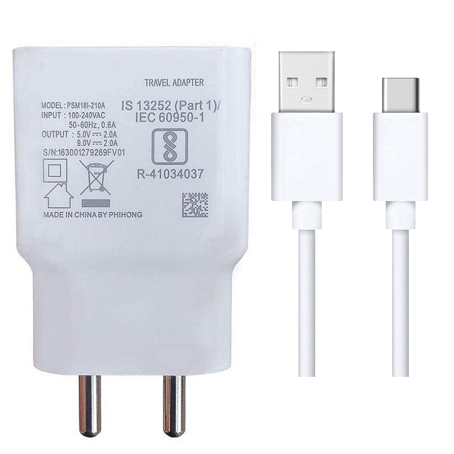 50W Charger for Itel A70 / A 70 Charger Original Adapter Like Quick Dash Warp Dart Flash Super Vooc Fast Charger with 1 Meter Type C USB Data Cable (4A/7.3A, TVI57, Red)-image-46
