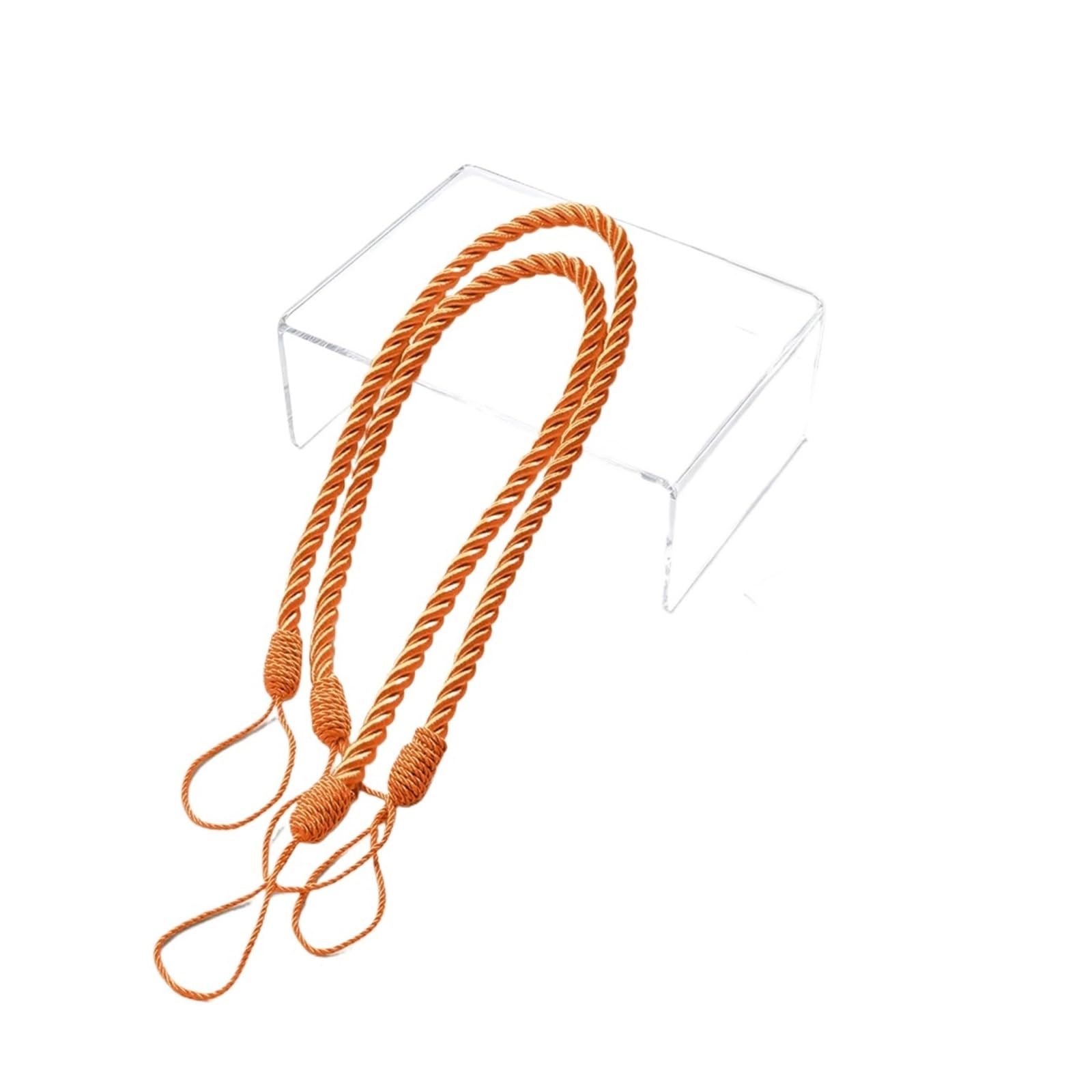 10Pcs Adjustable Holdback Twisted Rope Curtain Tiebacks