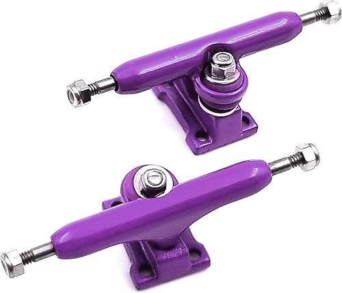 SPITBOARDS 32 mm Fingerboard Pro Trucks by, Real Lock Nuts, Single Axis, Kingpins, Rubber O-Ring Urethane Bushings, Optimised Hanger, Width 32 mm