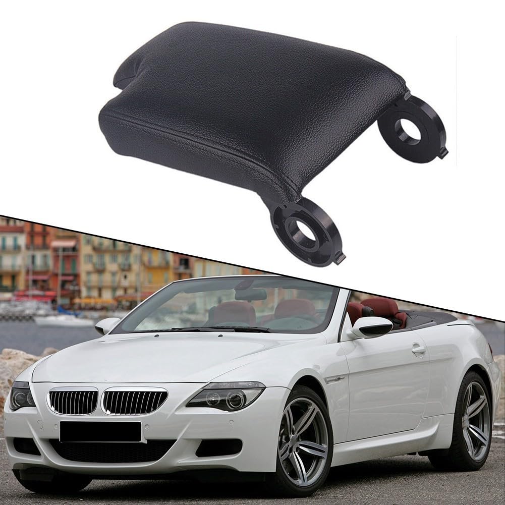 Bracciolo per console centrale con bracciolo in pelle composita per BMW E46 Serie 3 (1999-2004)