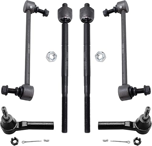 Detroit Axle - Barras estabilizadoras delanteras para Dodge Journey 2009-2018 2010 2011 2012 2013 2014 2015 2016 2017 2 Enlaces de extremo de barra
