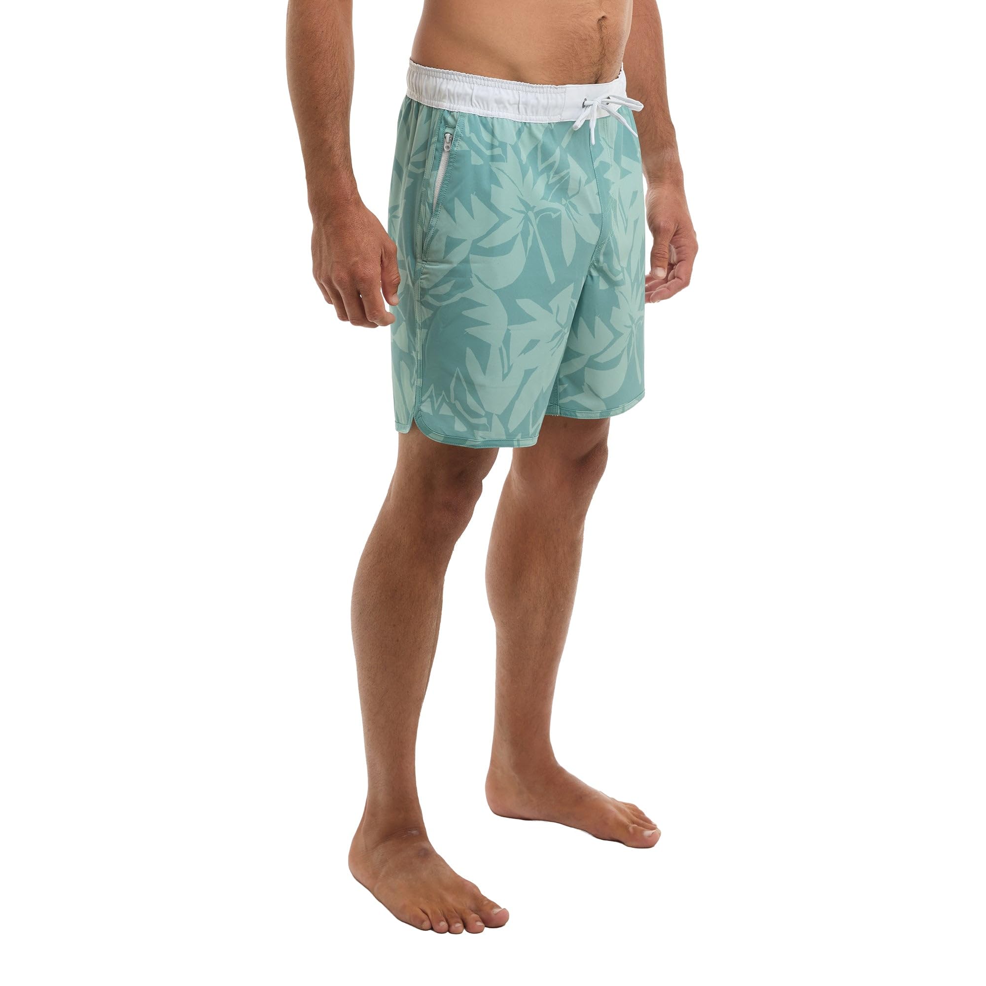 PELAGIC Downswell - Pantaloncini con elastico in vita, 45,7 cm
