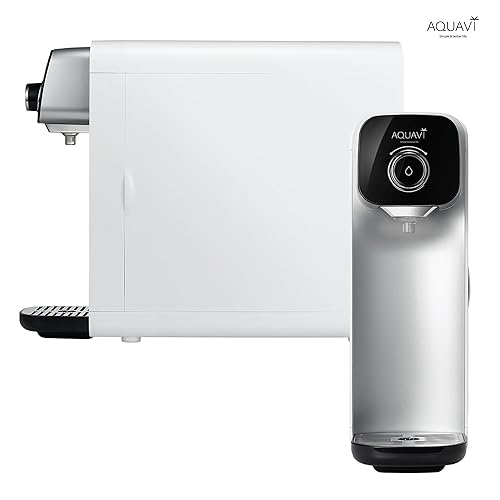 Miniatura 2 de AQUAVI Sistema de purificación de filtración de agua mineral para encimera, filtro de agua de 3 etapas, dispensador de agua sin botella, no requiere