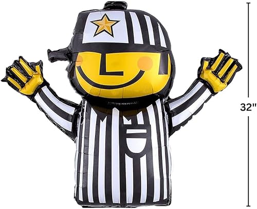 Miniatura 2 de Anagram Árbitro deportivo de 32" en forma de globo Mylar
