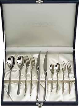 ラッキーウッド　カトラリーセット　プレコ　ディナーセット〈35本セット〉※ デラックス〉10pc.ペアディナーセット 5-01110-200 | LUCKYWOOD