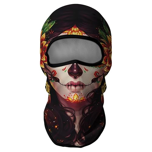 Venswell 3D Balaclava Ski Mask Cool Skull Animal Full Face Mask Cycling/Motorcycle/Halloween