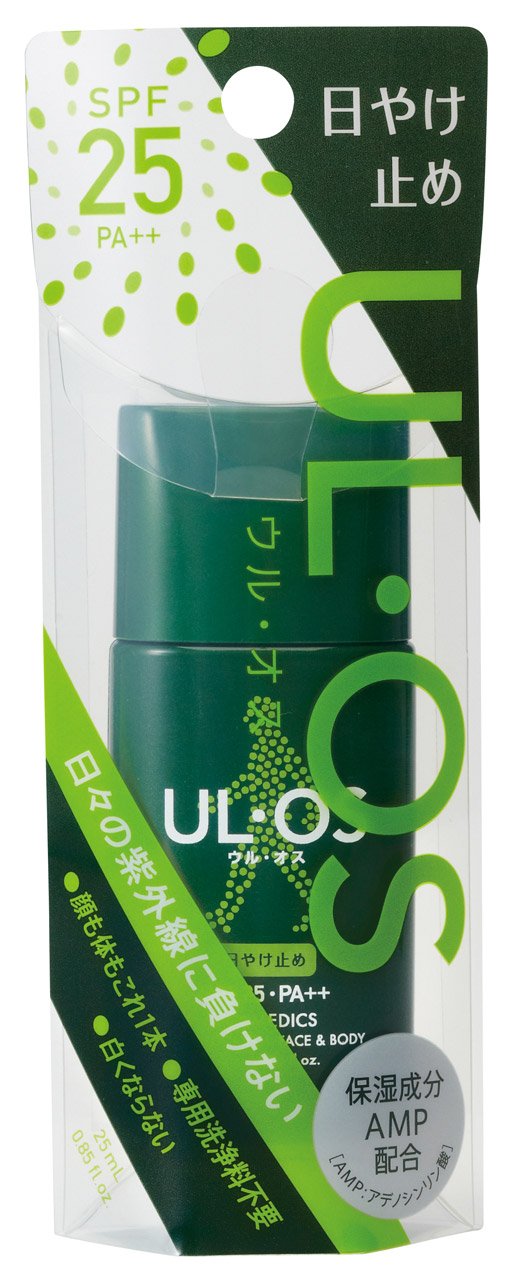 大塚製薬　ウル・オス　日焼けどめ　SPF25×140本 Amazon.co.jp: 大塚製薬 UL・OS(ウル・オス) 日やけ止め25 25ml