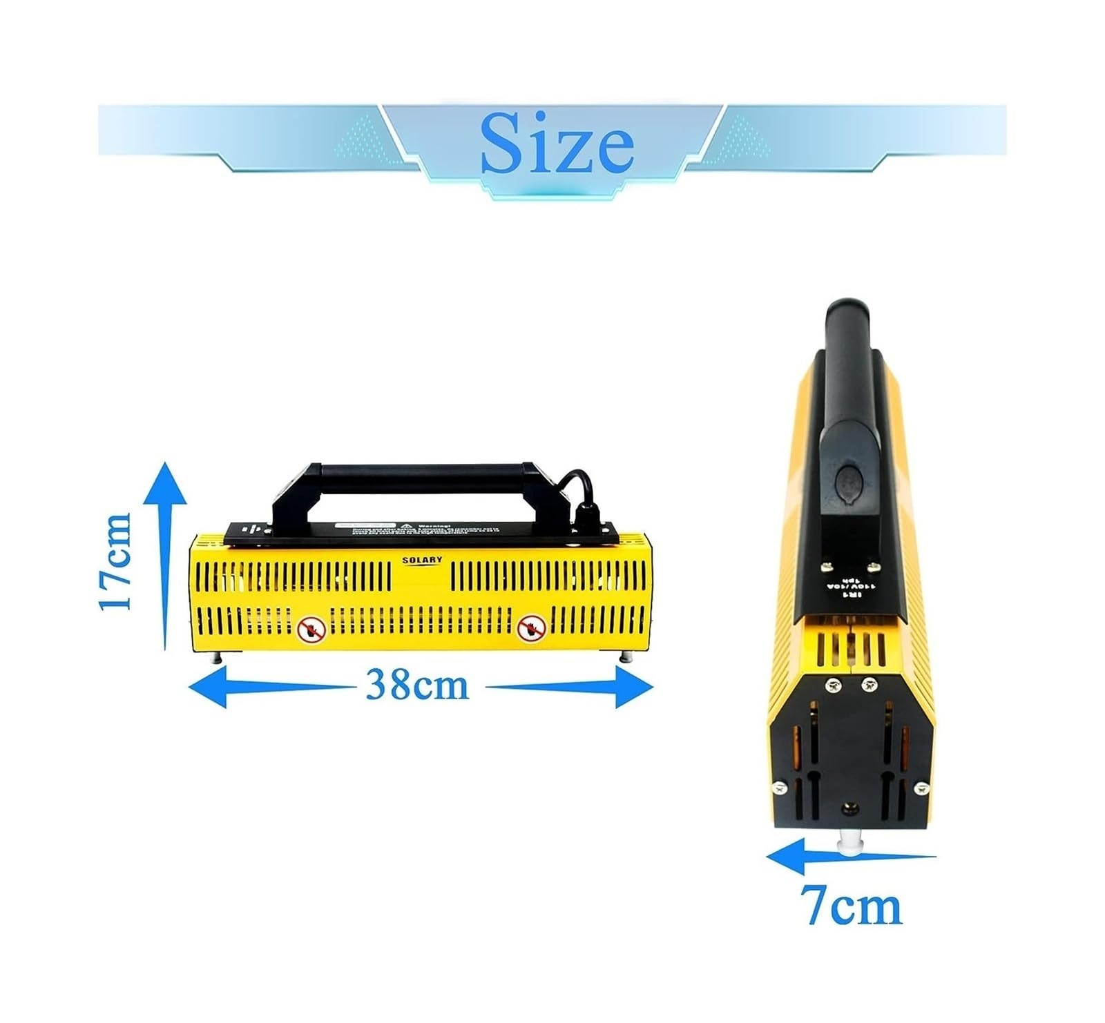 lámpara de calor infrarroja, Lámpara de curado pintura infrarroja, lámpara secadora onda corta portátil 1000 W for reparación carrocerías automóviles