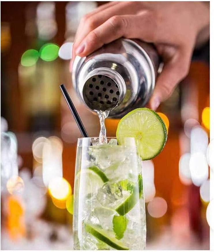 Gеt Dіѕсоunt 70% Prісе boweiwj Shaker,Bartender Kit,Cocktail Shaker Stainless Steel Martini Shaker,Martini Kit-Built in Strainer(18/8 grade stainless steel,750ml)