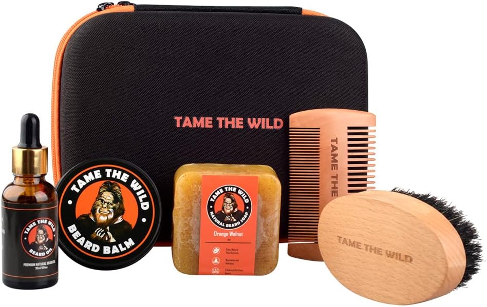 Tame the Wild's Premium Beard Grooming Kit for Men