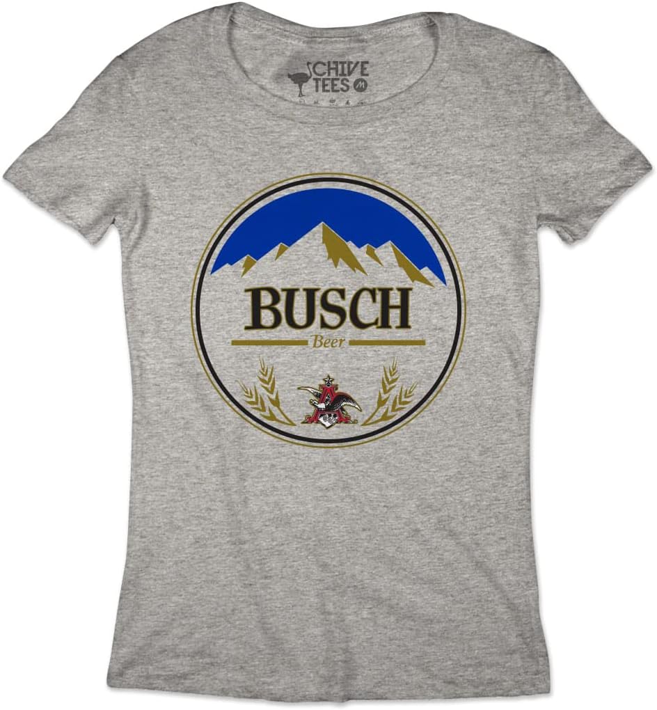 Busch Retro Circle T-Shirt – Vintage Beer Logo Graphic Tee