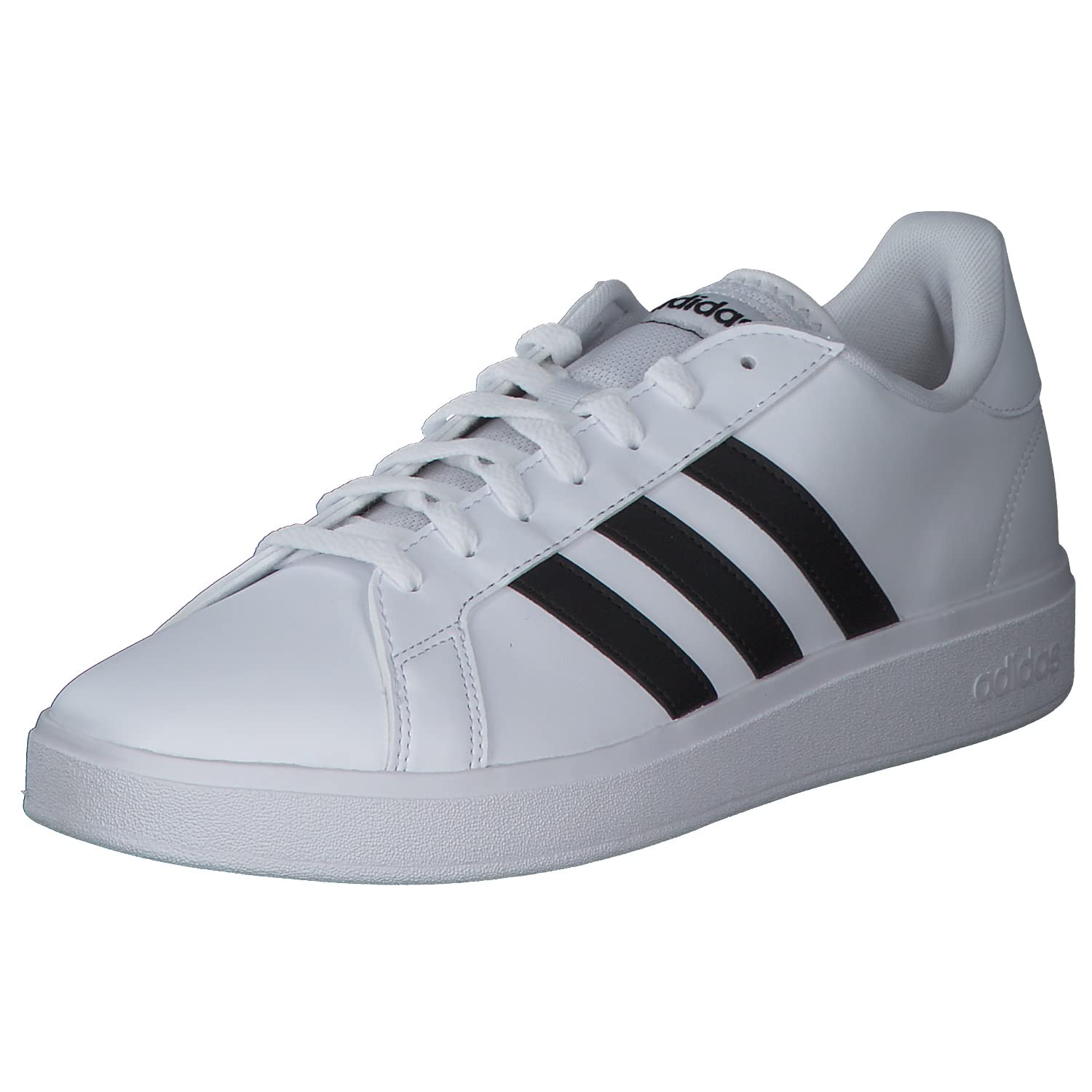 adidas Grand Court Td Lifestyle Court Casual Shoes, Zapatillas Hombre, Cloud White/Core Black/Cloud White, 44 2/3 EU