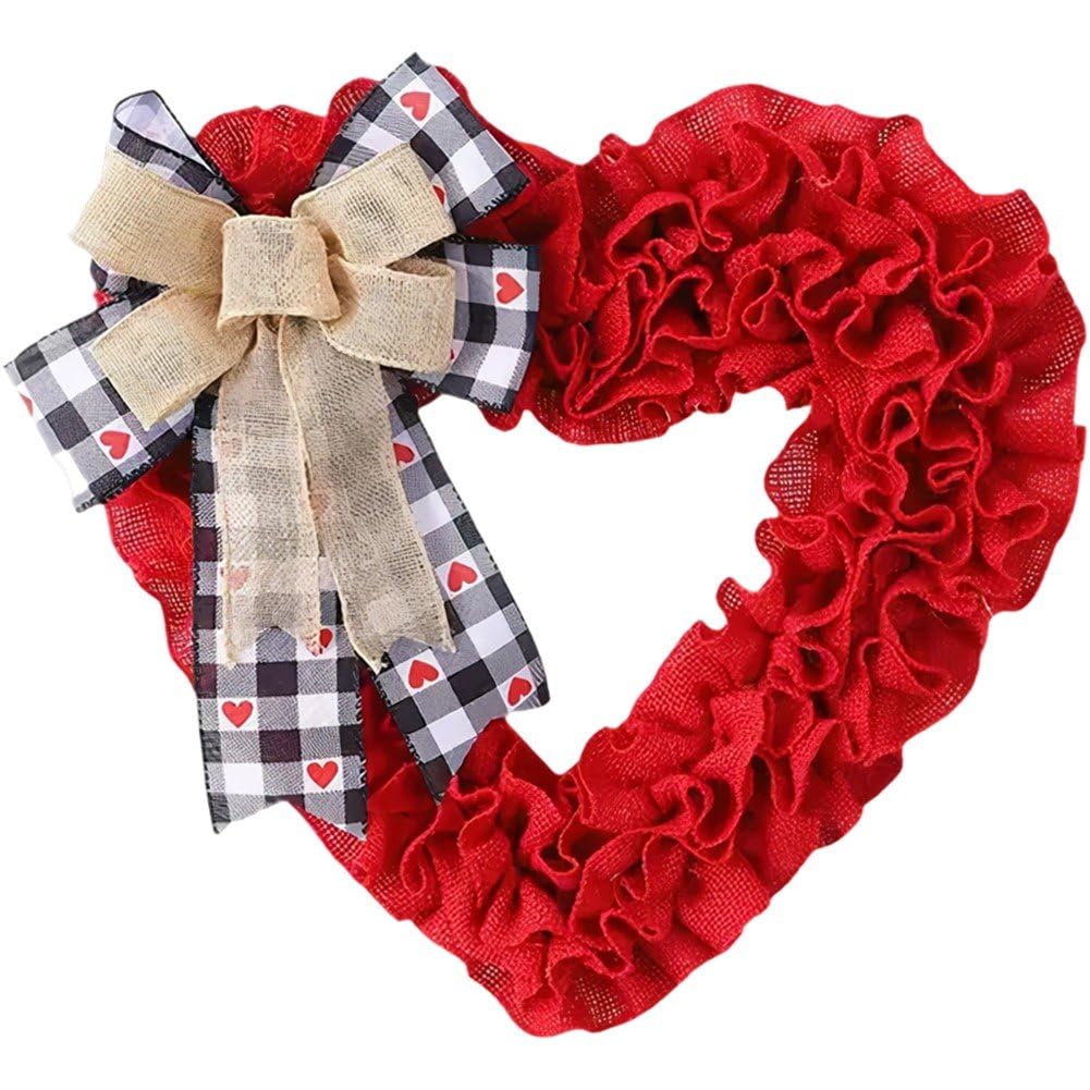 Couronne de porte Saint-Valentin pour sublimer votre entrée
