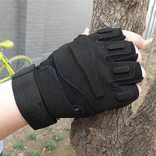 Mrsight Gloves Military Half-Finger Fingerless Tactical Airsoft Gloves Paintball Gloves For Hunting Riding Cycling Gloves #TOP5