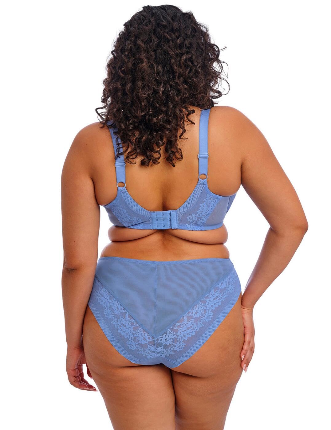 Elomi Damski biustonosz Nerina z fiszbinami formowany Spacer, chaber, 40FF US, Chaber, 90H