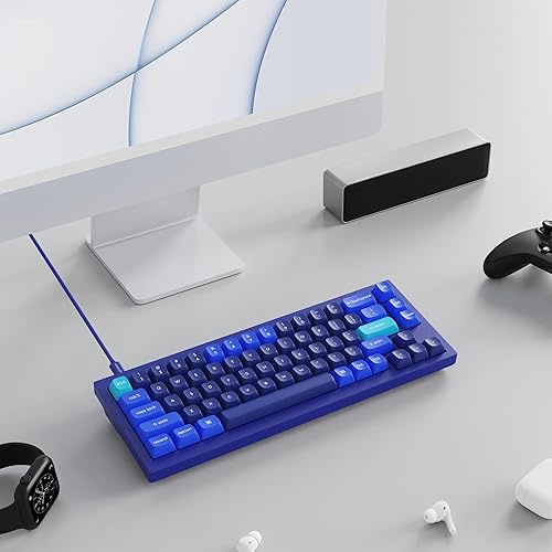 Miniatura 7 de Keychron Q2 Teclado mecánico personalizado con cable, macro programable QMKVIA, aluminio completo, interruptor rojo Gateron G Pro intercambiable en