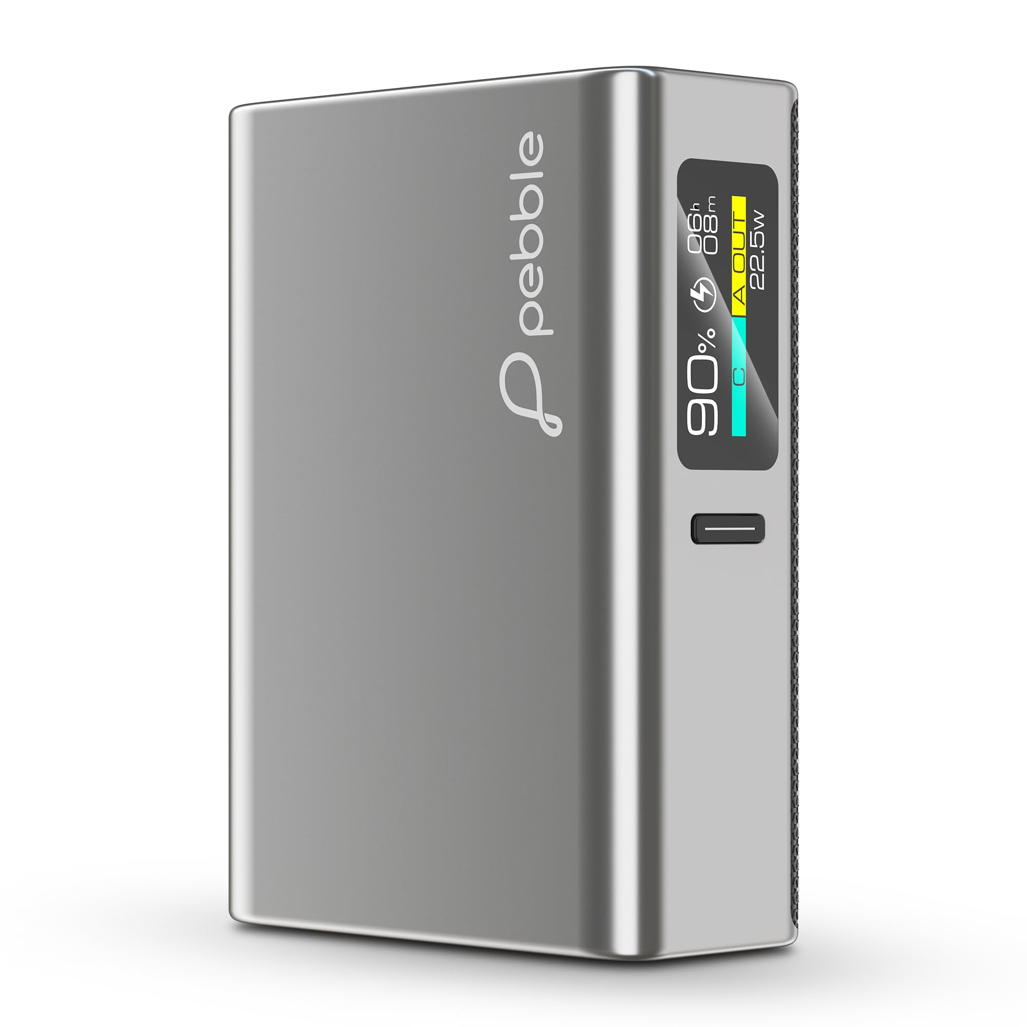 Pebble Rapid Qube 10000mAh Power Bank 22.5W Fast Charging Compact & Sleek Design Digital Display Dual Output (USB + Type-C) Type-C Input 10-Way Circuit Protection-image-35