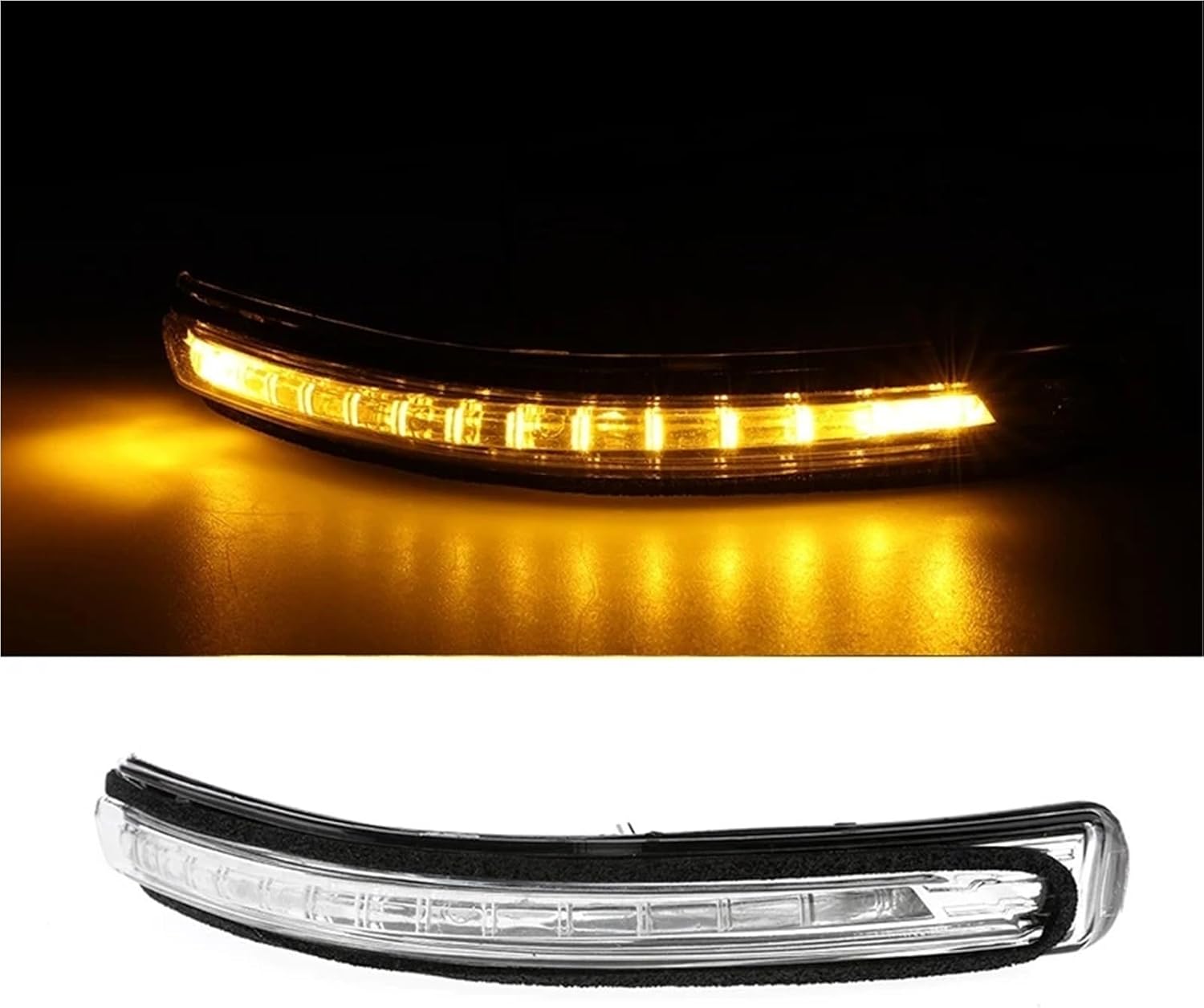 Car Led Turn Signal Lamps On Both Sides Rearview Mirror Indicator Compatible With Kia RIO m k3 2011-2017 Car Accessories(Left)
