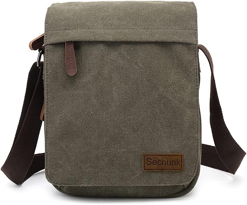 Vintage Canvas Messenger Cross body bag Shoulder bag