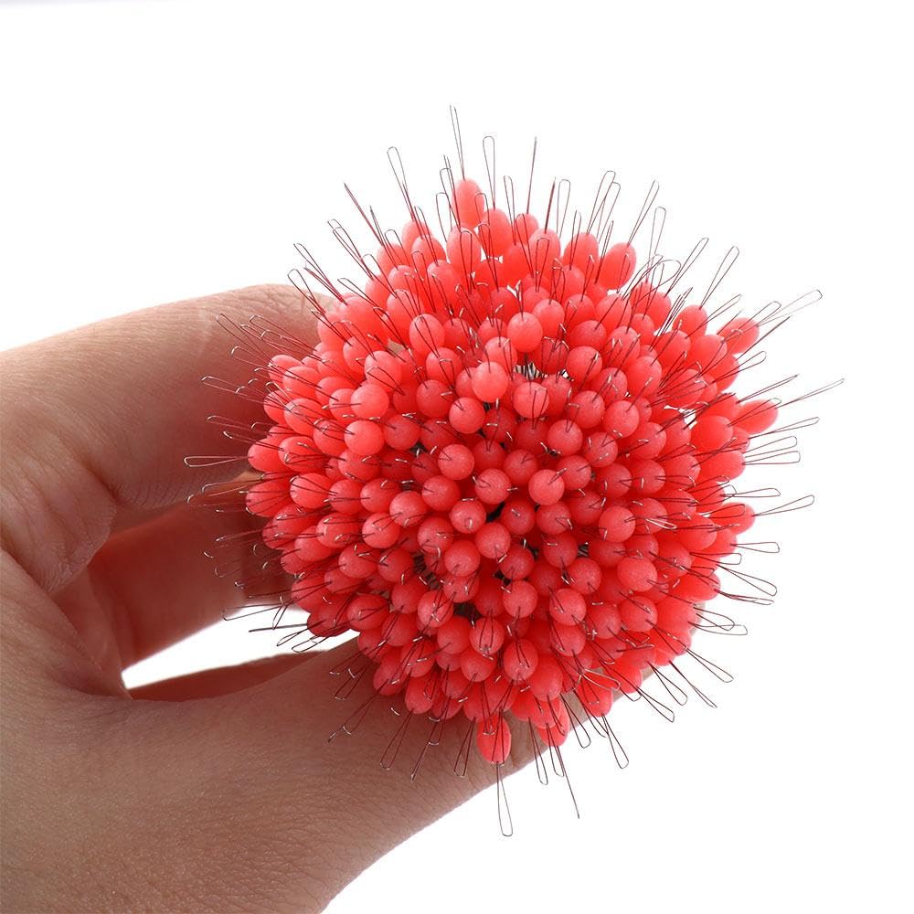 Space Bean Topes de Flotador de Pesca de Silicona, 300pcs Topes de Línea para Pesca con Caña, Control de Profundidad, Aparejo de Carpa, Topes Elásticos de Boya (estilo negro-M oliva)