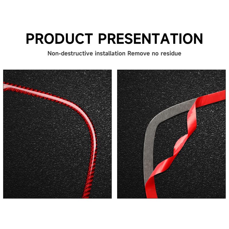 Image of Central Air AC Outlet Vent Decals for 2015-2023 Chrysler 300 / 300C / 300S / Limited /Touring Accessories Interior Stickers