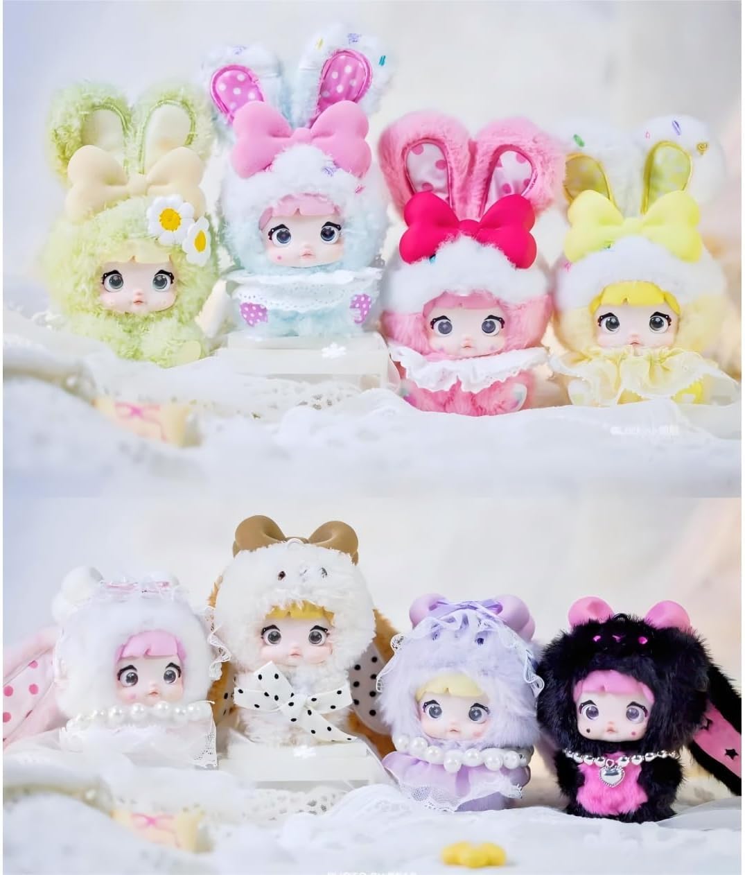 Amazon.co.jp: Nommi Sweetheart Bunnyシリーズ ぬいぐるみ ブラインド 