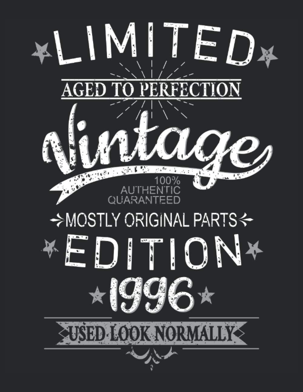 25th Birthday Limited 25 Years Edition 1996 Graphic Deko Vintage