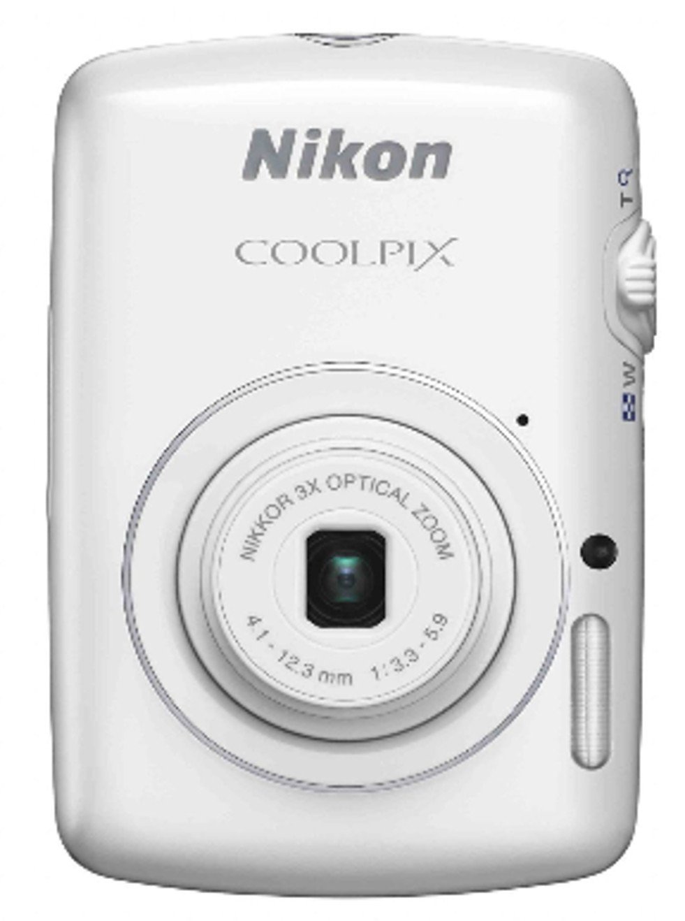 Buy Nikon Coolpix S01 10.1MP Point-and-Shoot Digital Camera (White 