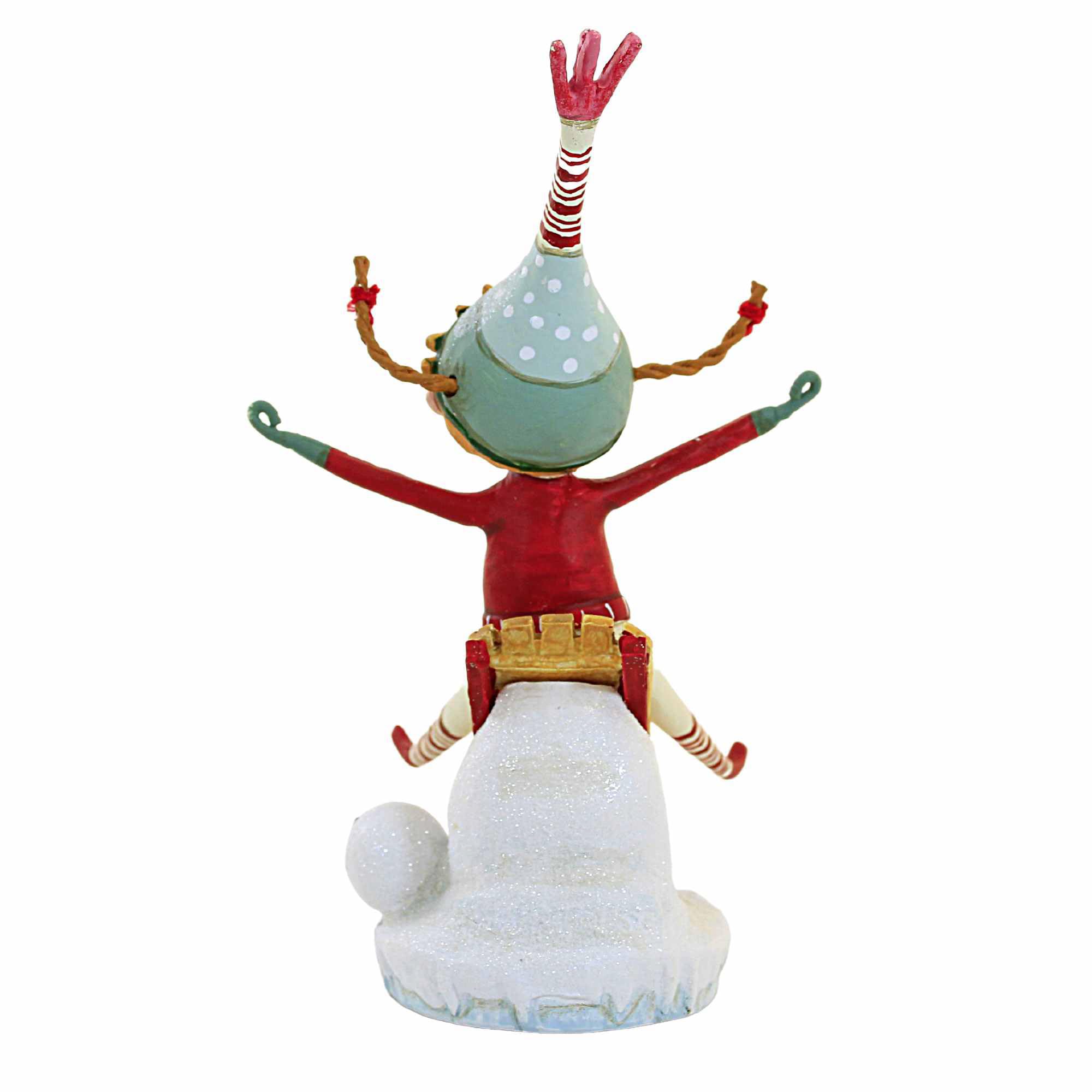 Amazon.com: Lori Mitchell Downhill Dawn Polyresin Christmas