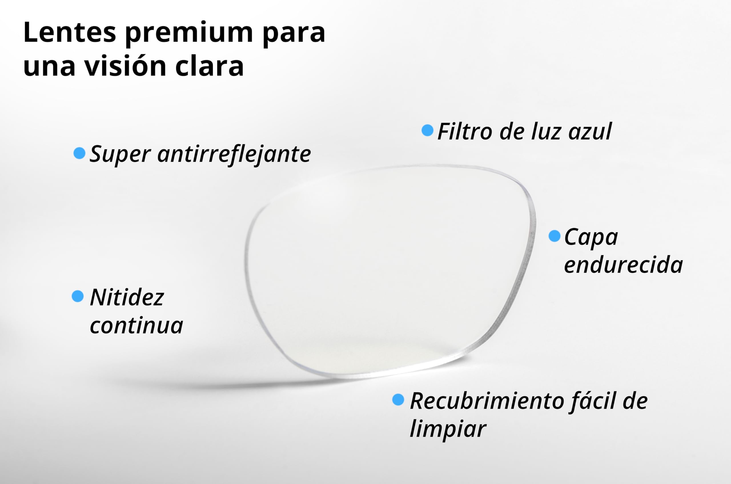 Edison & King Gafas presbicia Hombre »Endless« con Cristales Premium