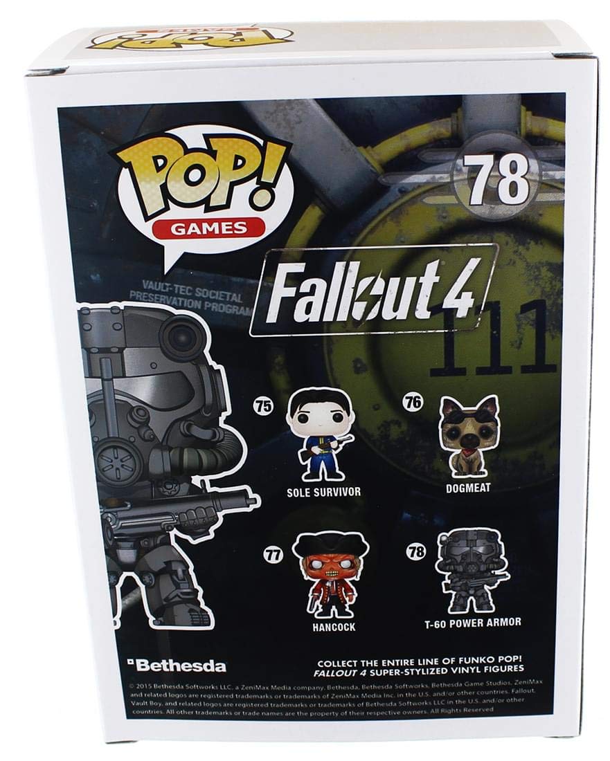 Amazon | Funko Pop Games: Fallout 4-T-60 Power Armor Action